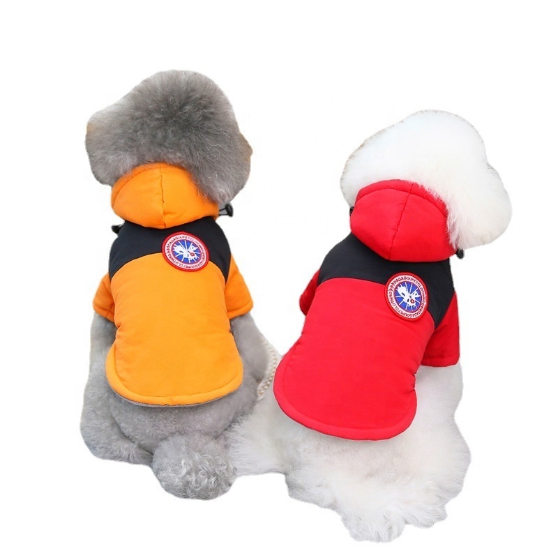 Winter Warm Puppy Dog Jacket Coats Waterproof Dog Clothes Coats Warm Puffer Jacket