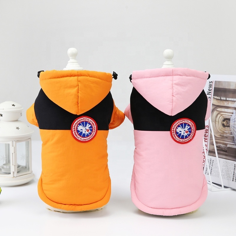 Winter Warm Puppy Dog Jacket Coats Waterproof Dog Clothes Coats Warm Puffer Jacket