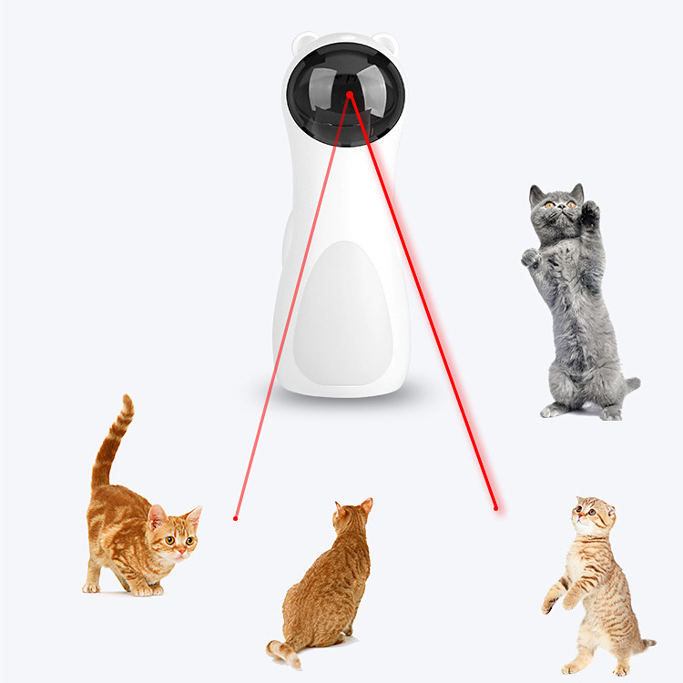 Timing Function Teasing Automatic Cat Laser Toy Interactive Toy for Cat Laser Cats Toy