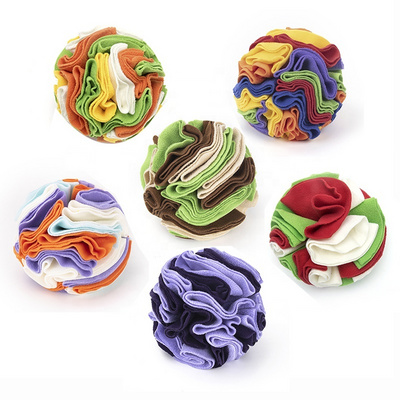 Foldable Pet Dogs Treat Sniffing Ball Interactive Dispenser Feeding Toy Dog Snuffle Mat Stress Release