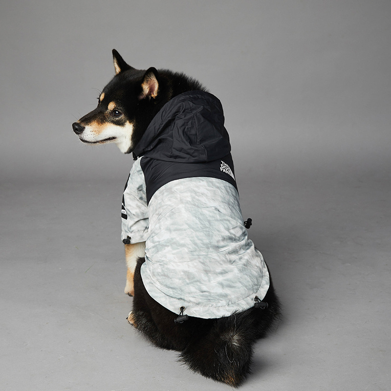 Luxury Brand Reflective Pet Dog Coat Puppy Warm Jacket the Dog Face Large Dog Jacket Waterproof