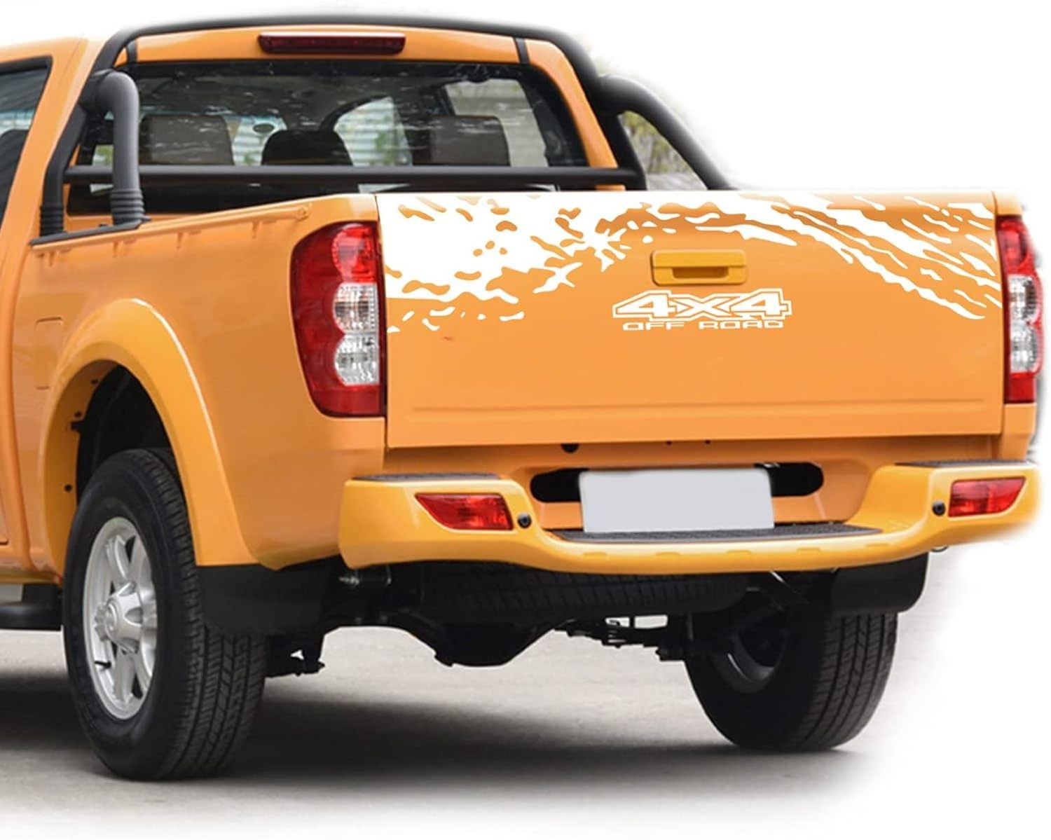 Car Tailgate Stickers Pickup Truck Classic 4X4 OFF ROAD Vinyl Decals For Ford Ranger XLT T6 Raptor Toyota HILUX Car Accessories