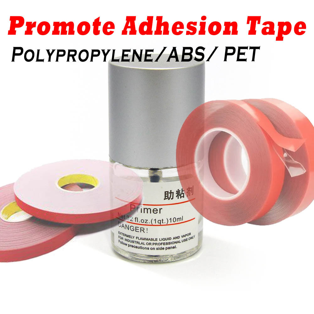 Adhesive Primer Promoter Double Sided Tape Adhesive Promoter Automotive Sealants to Polyethylene Polypropylene ABS PET