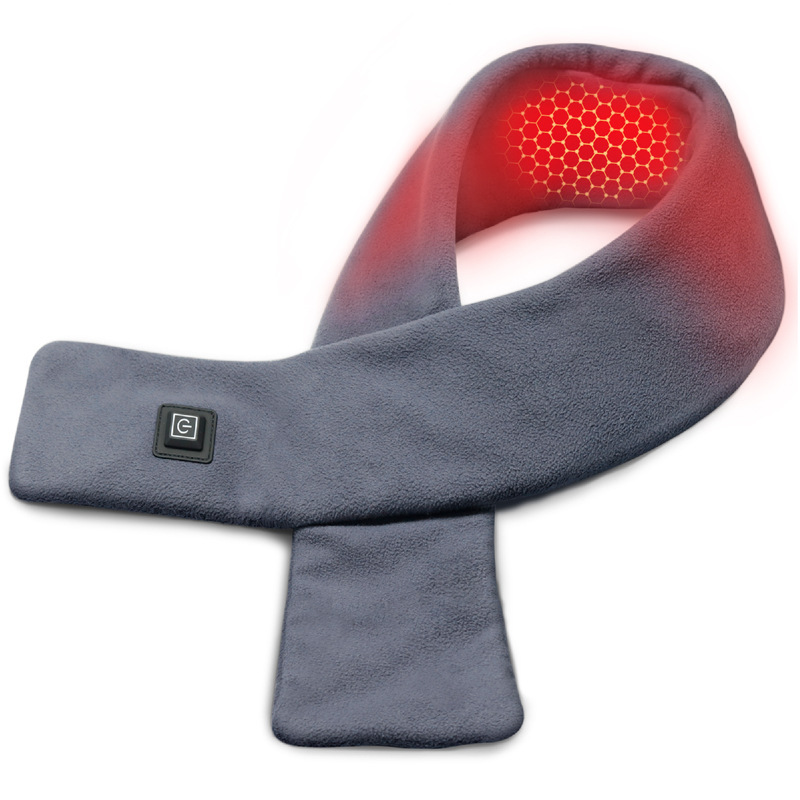 Portable USB Heated Neck Wrap & Scarf Men and Women's Cordless Heating Pad Blankets Product