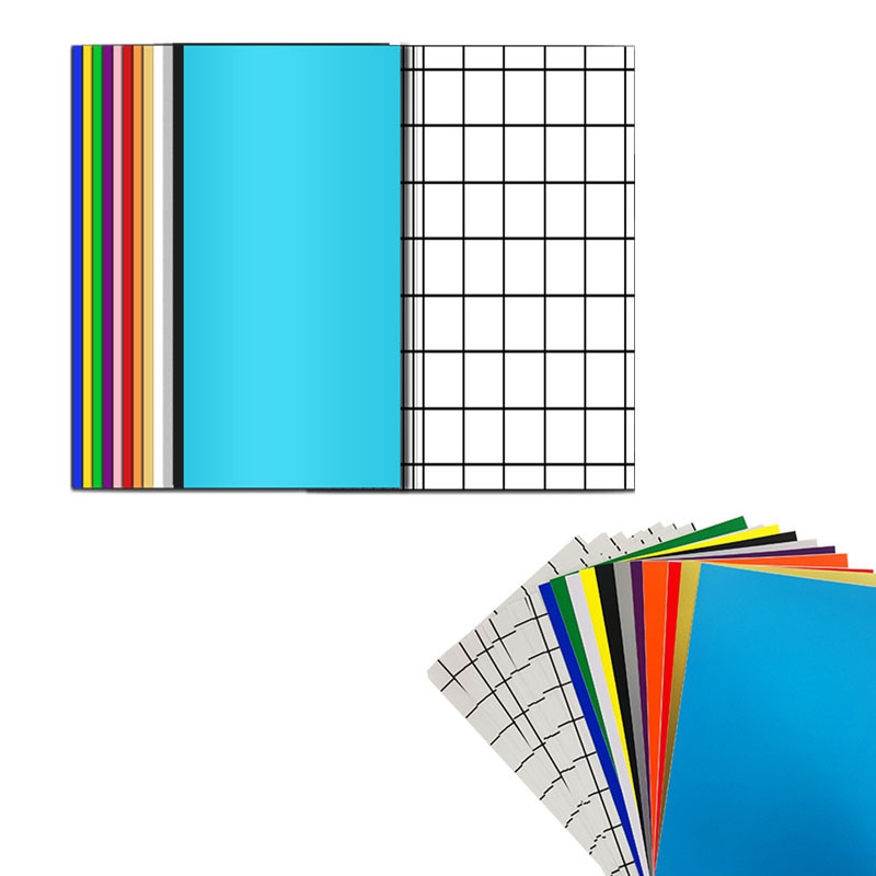 Self Adhesive Vinyl Colored PVC Poster Material Cutting Vinyl Sticker Sheets DIY Vinyl Sticker