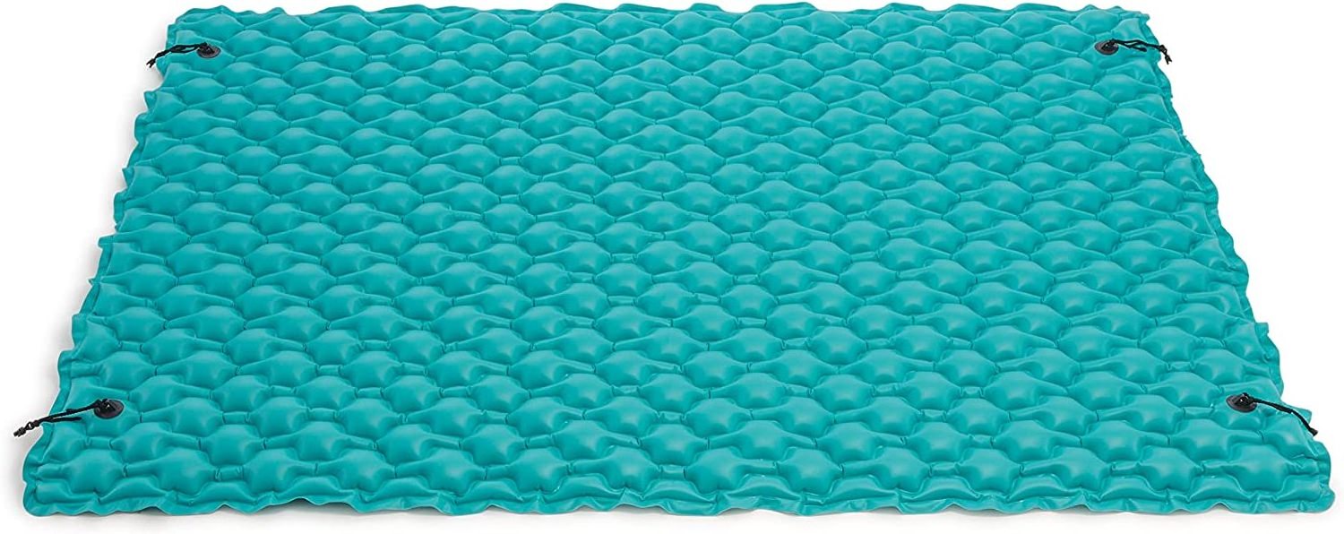 Lake Floats Pool Hammock Inflatable Floating Mat for Lake Pool Boating Beach, Floating Island for Water Relaxing Party