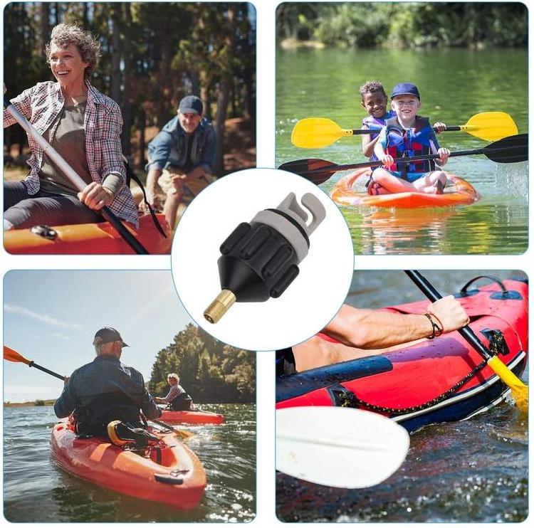 On-board Car electric inflator Inflatable Paddle Board Sup kayak Air Pump Air Boston Valve Adapter Valve Connector