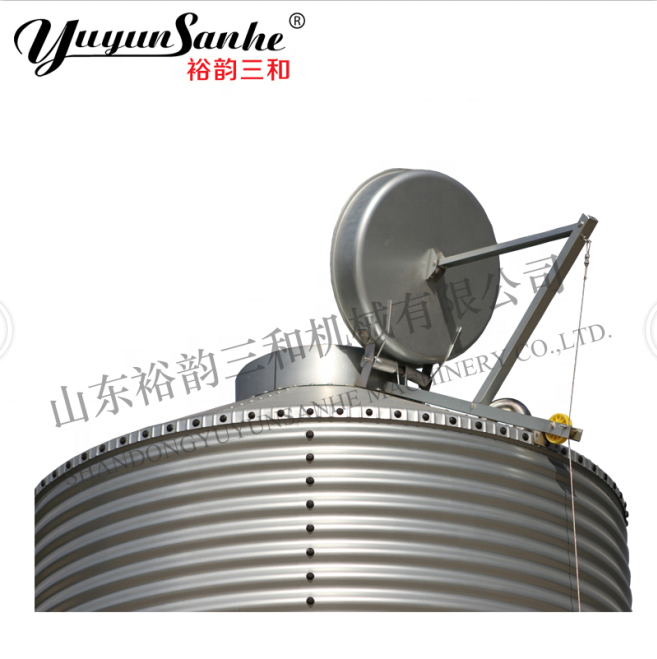 Galvanized Steel Silo Feed storage Bin for Animal Husbandry Poultry Farm