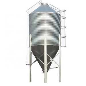 Farm feed tower poultry feed silo small grain silo for sale