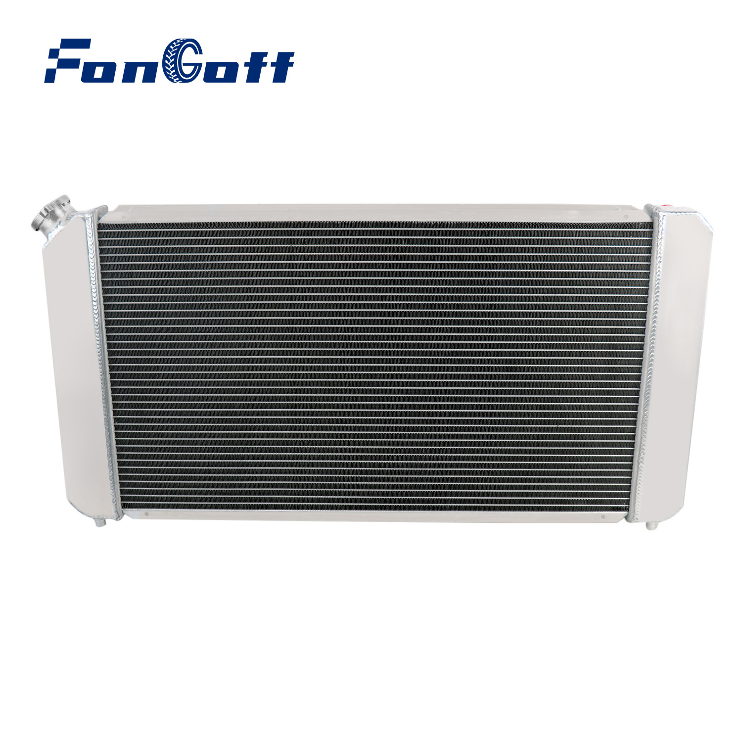 3 Row Radiator+Shroud Fan For Chevy Blazer S10 / GMC Jimmy 4.3L V6 Aluminum radiator 1994-05