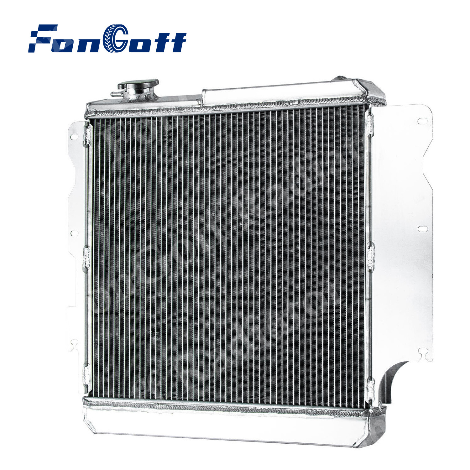 FonGoff 3 Row Aluminum Radiator For Jeep Wrangler YJ TJ Chevy V8 Engine 1987-2006  8101 Radiator