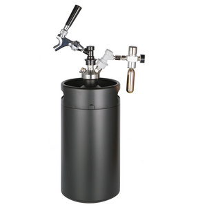 5L mini keg ball lock beer co2 dispenser kit system