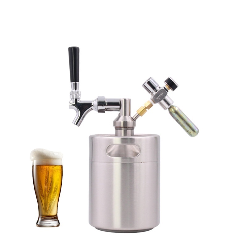 Ultimate Personal beer keg dispenser barril with double handle