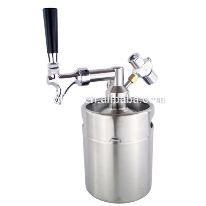 Ultimate Personal beer keg dispenser barril with double handle