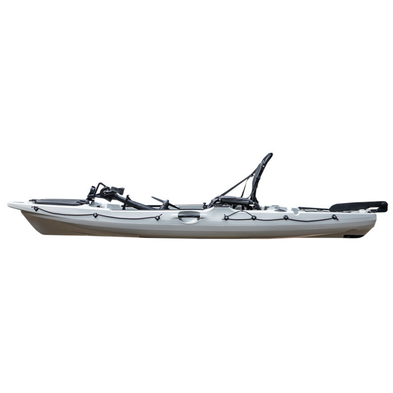 pedal boat fishing kayak with rudder system 10 ft  sit on top kayak fishing boat