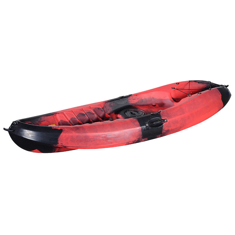 2020 new cool kayak brands banana rotomolded single person sit on top paddle plastic fishing boat kayak