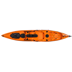 OEM manufacturer one person fishing boat, kayak wholesale, sit top kayak 14ft