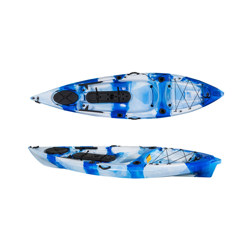 10 ft Mini Dace Pro Angler canoe for sale Rotomolded plastic paddle fish Kayak Rowing Boats