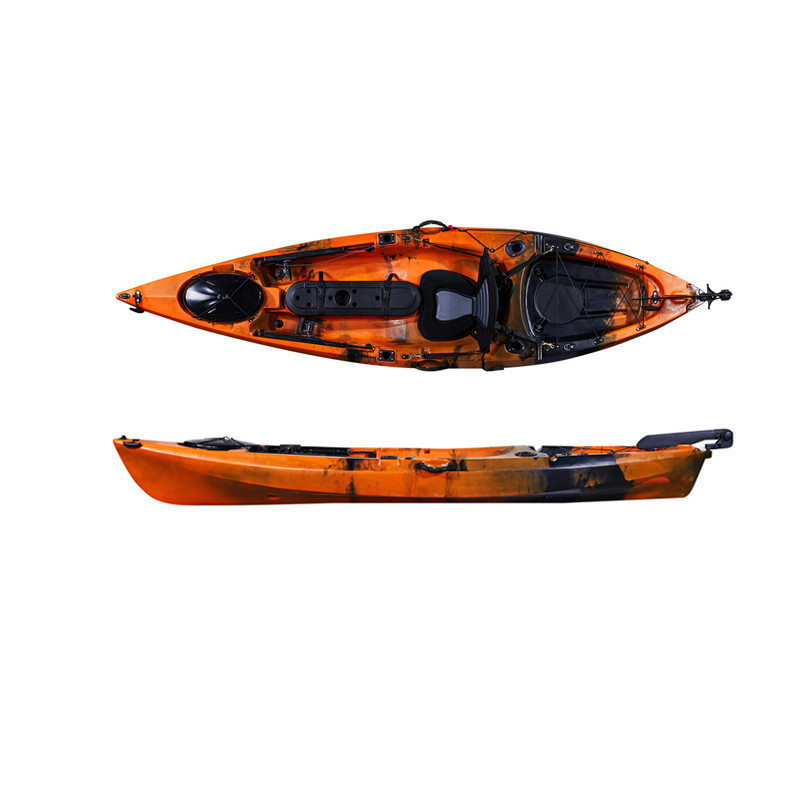 10 ft Mini Dace Pro Angler canoe for sale Rotomolded plastic paddle fish Kayak Rowing Boats