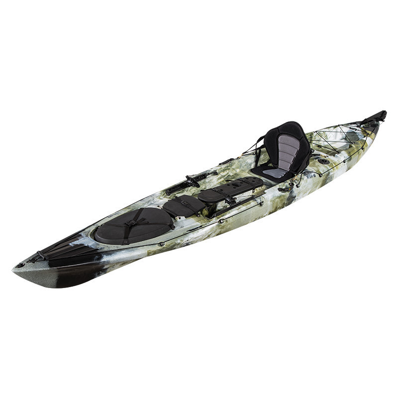 Cheap LLDPE Surfing rowing boat with motor and pedal kayak fishing for sale