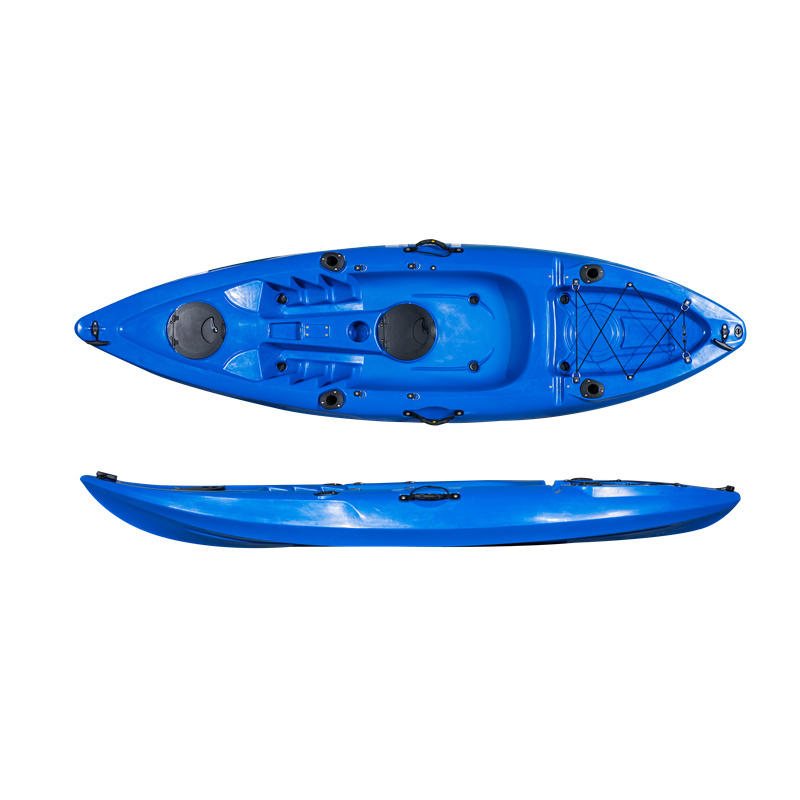 cheap canoes plastic kayak made in China for fishing pedal kayak fishing for sale