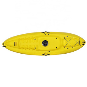 2020 new cool kayak brands banana rotomolded single person sit on top paddle plastic fishing boat kayak