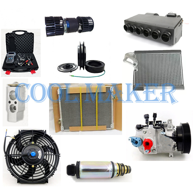 High quality Auto air conditioner mult-purpose flushing & leak adapter leak test repair tool Flush Fitting Adapter Kit