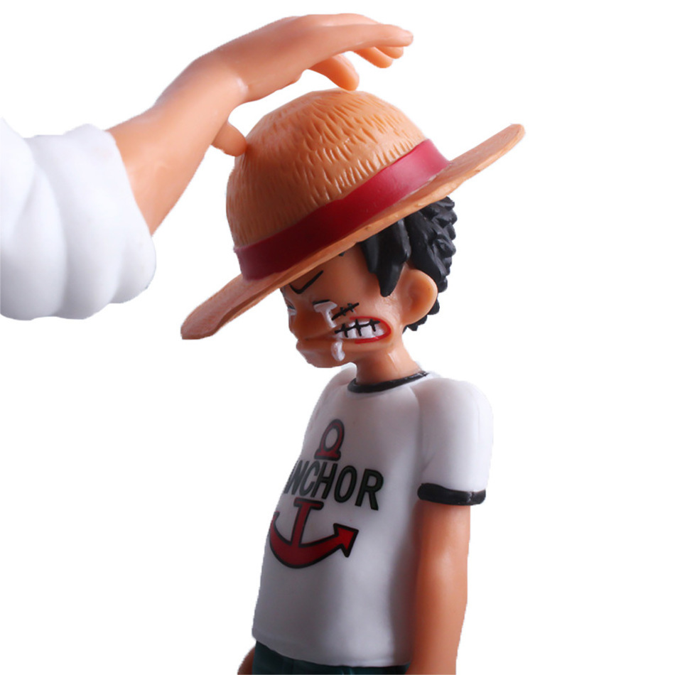 Cartoon Figures Shanks Luffy Decor Toy Model PVC Anime One Pieces Action Figure