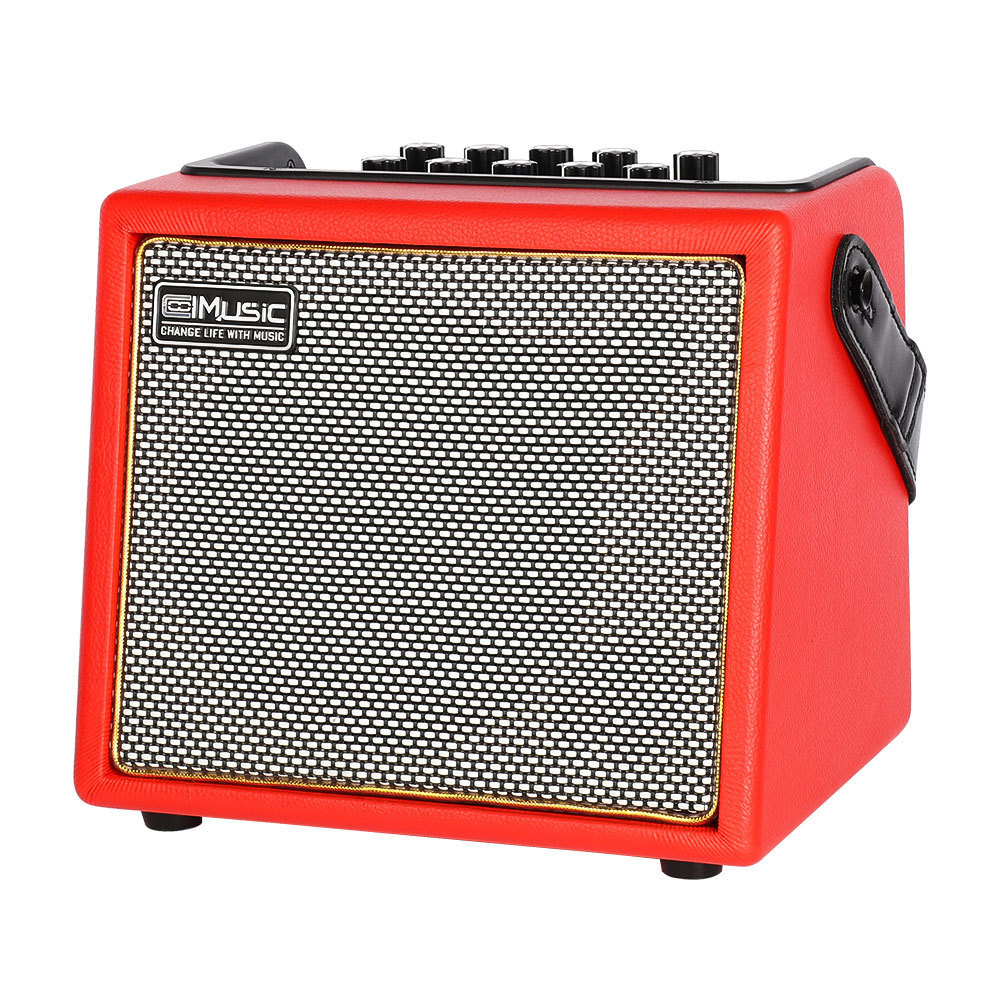 30W Battery Power Acoustic Guitar Amplifier Mini Portable Guitar Amplifier Speaker