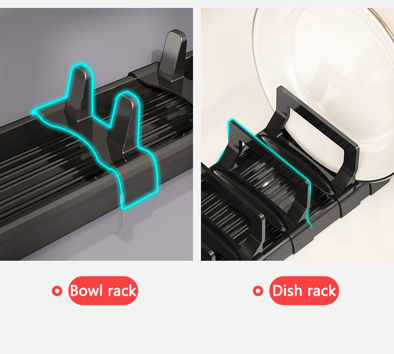 Expandable Deep Large Dish Drying Rack and Utensil Cutlery Holder Rustproof Stainless Steel Over Sink Dish Rack Basket Shelf