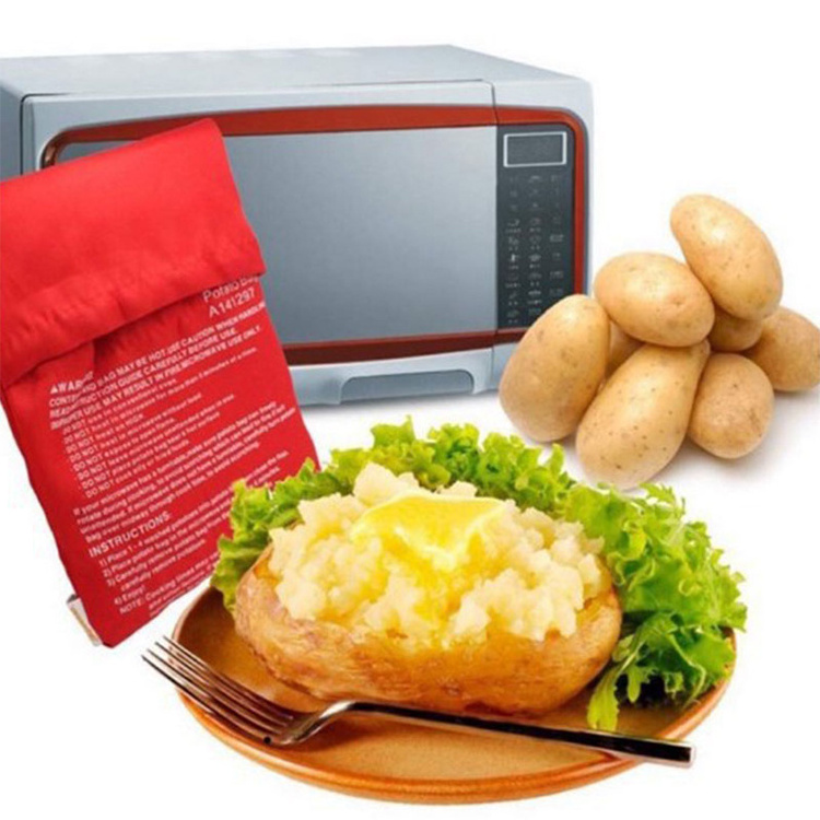 Microwave Oven Potato Cooker Bag Baked Microwave Cooking Potato Quick Fast kitchen accessories for potato  bags