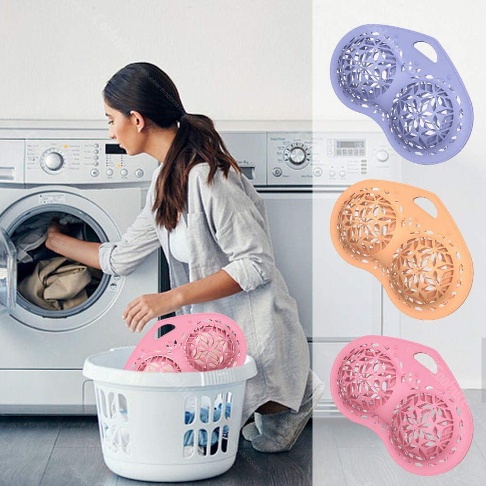 Bra Washing Bag for Laundry Silicone Lingerie Bags for Washing Delicate Laundry Bag for Washing Machine Fits All Cups