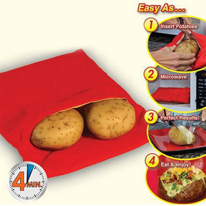 Microwave Oven Potato Cooker Bag Baked Microwave Cooking Potato Quick Fast kitchen accessories for potato  bags