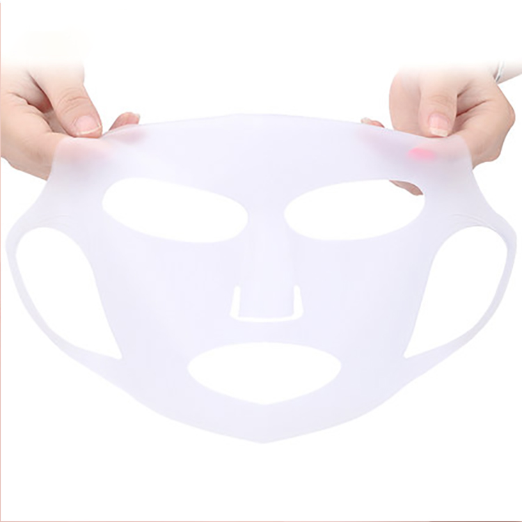 Hot Skin Care Tool 3D Reusable Silicone Face Mask Beauty Sheet Facial Mask Accept Customization