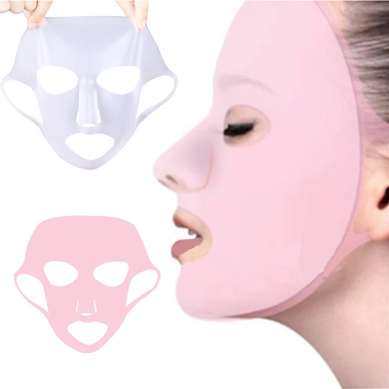 Small Size Durable Reusable Individual Facial Mask Mud Preserve Moisture Peeling Silicon Realistic