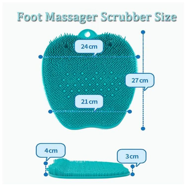 Foot Care Tool Shower Foot Massager Scrubber Cleaner Brush