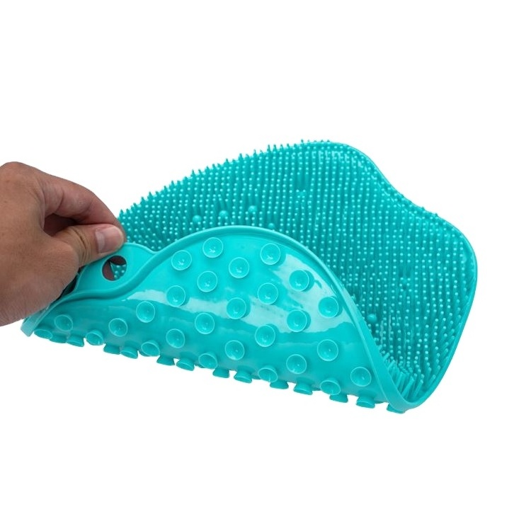 Shower Foot Scrubber Brush Cleaner Massager Silicone Foot Cleaner