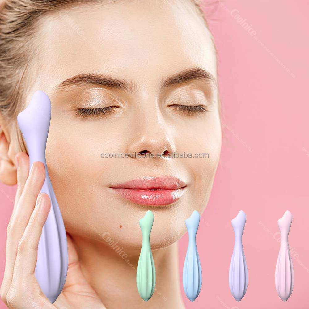 2023 New Beauty Tool Body Massager Lift Face 3d Roller Face Massager Silicone Lymphatic Massage Face Roller Tool