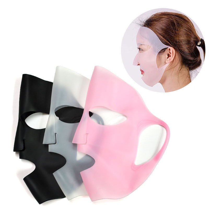 Small Size Durable Reusable Individual Facial Mask Mud Preserve Moisture Peeling Silicon Realistic