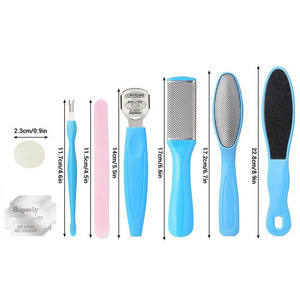 Professional Pedicure Tools Waterproof Foot Scrubber File Foot Callus Remover Kit