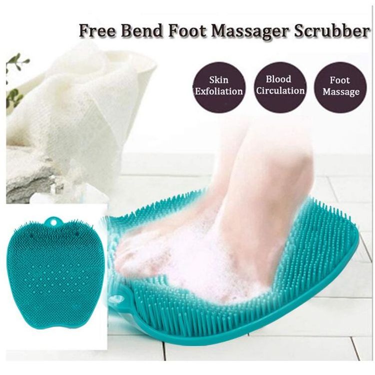 Foot Care Tool Shower Foot Massager Scrubber Cleaner Brush