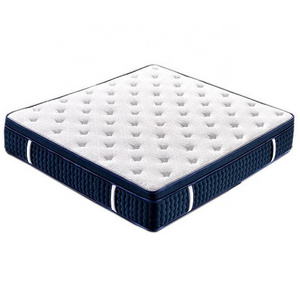 Wholesale Cheap UK Standard Student Beds Fr Mattress with High Density Foam Hybrid Pocket Spring Modern Design Compress Roll Box