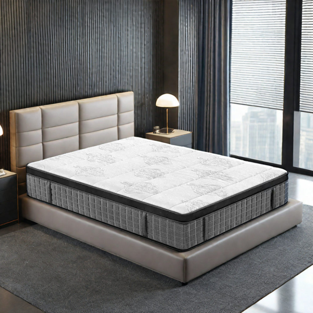 12inch pocket spring mattress hottest Australia, New Zealand market matelas mattress foam natural latex mattress in box