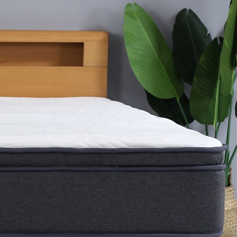 12-Inch Super King Size Orthopedic Mattress in a Box Double-Side Pocket Spring with Memory Foam Hybrid Bedroom Mattress