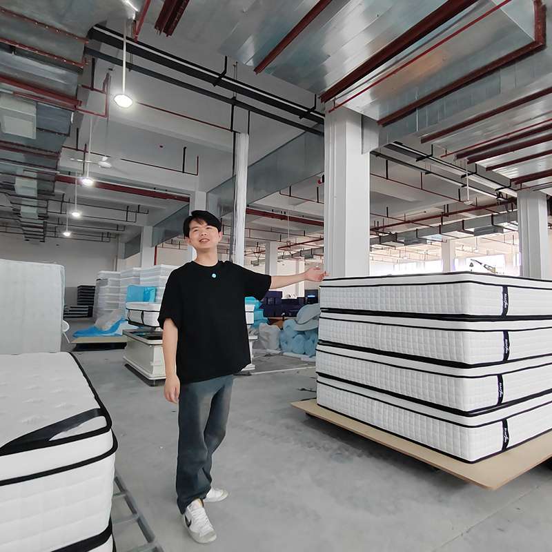 BS7177 UK standard economical single hotel bed mattresses factory price spring mattress for sale students mattress