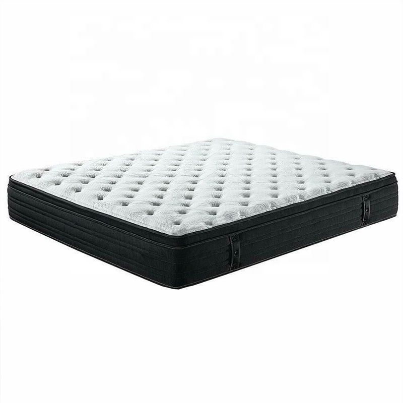 High Quality Hybrid Gel Memory Foam Mattress Roll up Box Available Twin Full Queen King Sizes Pocket Spring Bedroom Application