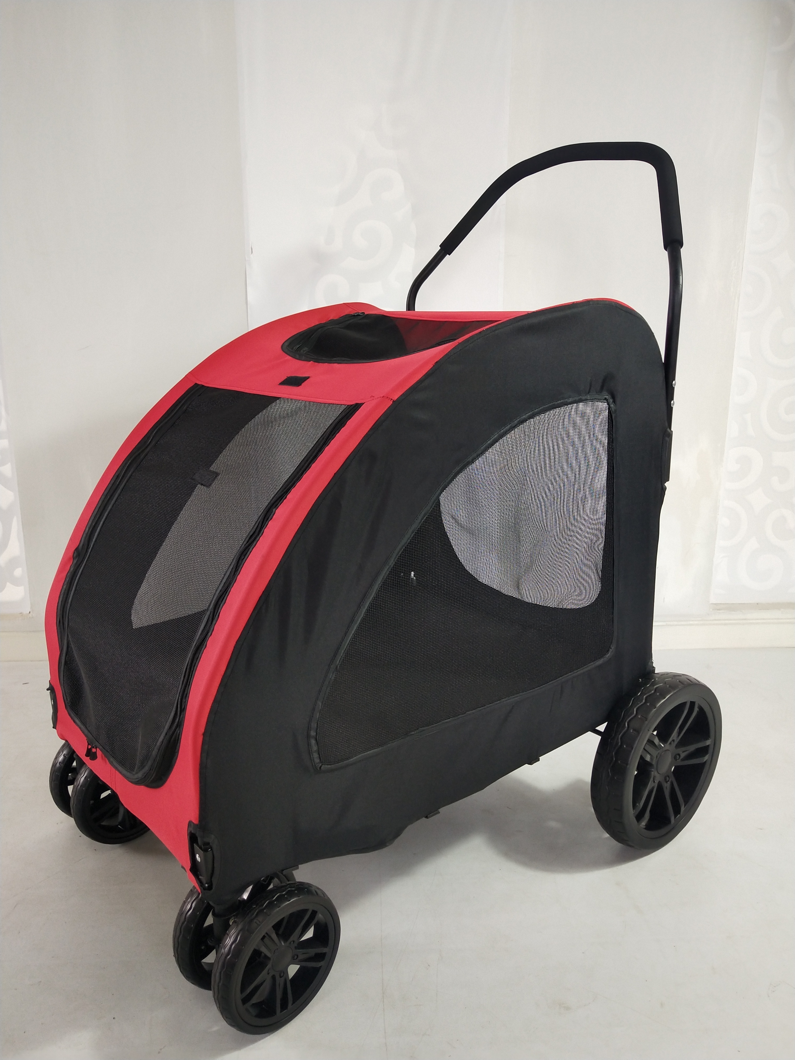 2022 coolov  P40 big dog pet stroller trolleys from factory travel