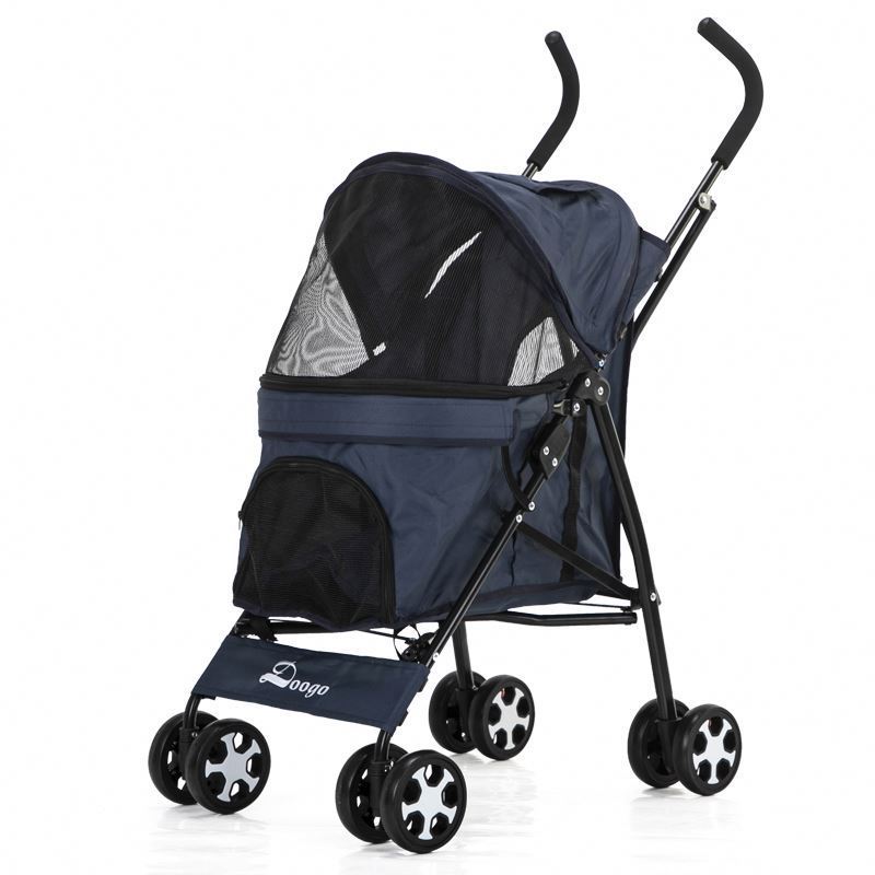 801 Lightweight Umbrella Pet Stroller Folding Dog Cart