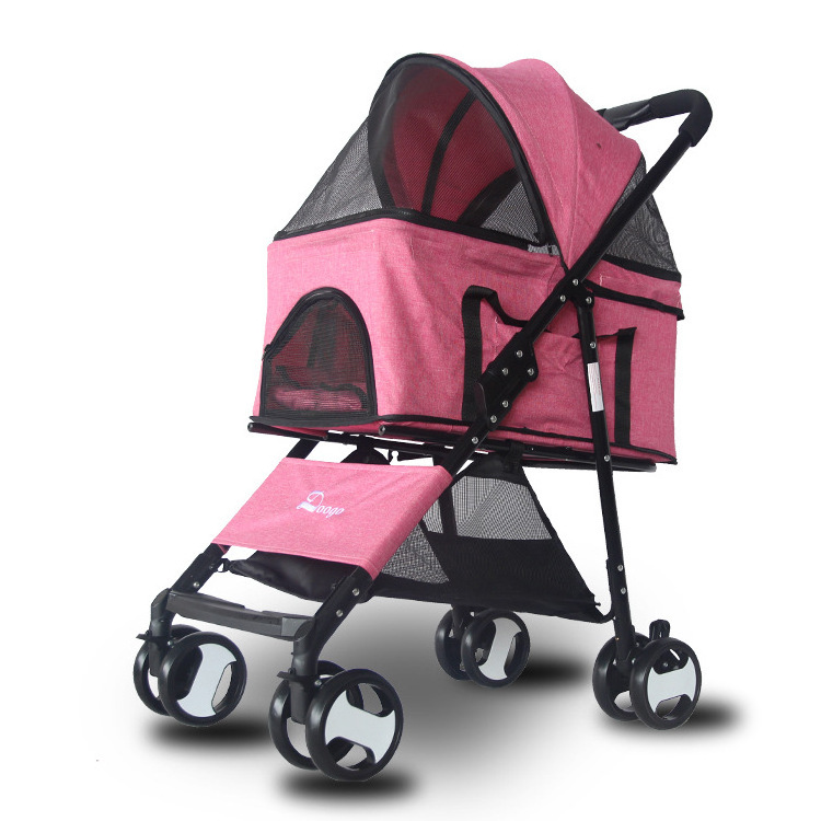 Removable Luxury Pet Stroller Dog Carrier Bag