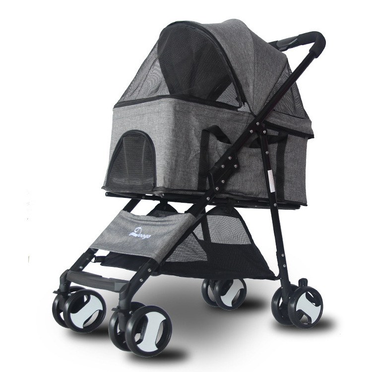 Removable Luxury Pet Stroller Dog Carrier Bag